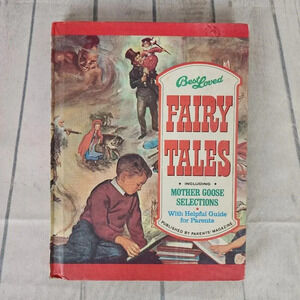 Best Loved Fairy Tales 1974  Children's Book Classic Tales Hardcover Rapunzel
